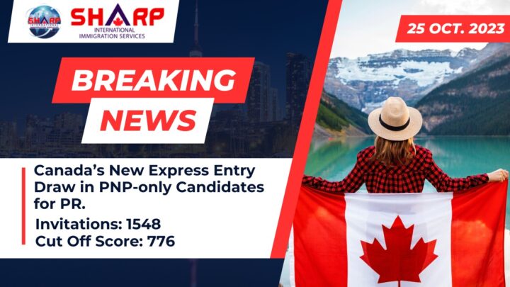 canada immigration news, canada visa, siis, sharp immigraiton , express etry, pnp draw, canada pr, crs score