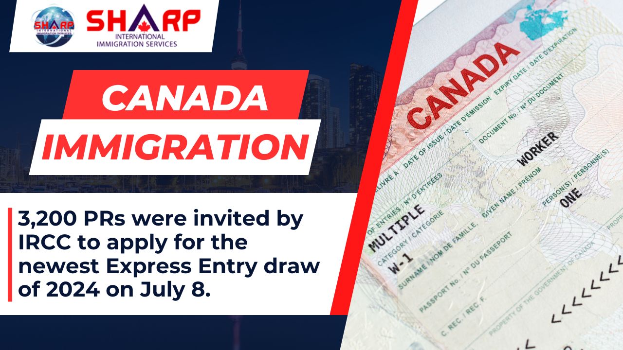 canada immigratio, express entry draw, canada visa, siis, sharp immigraiton , canada pr,