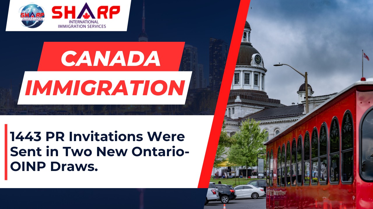 canada immigration, india, canada visa, siis, sharp immigration, work visa, oinp, ontario draw, pr after study in canada, pnp draw