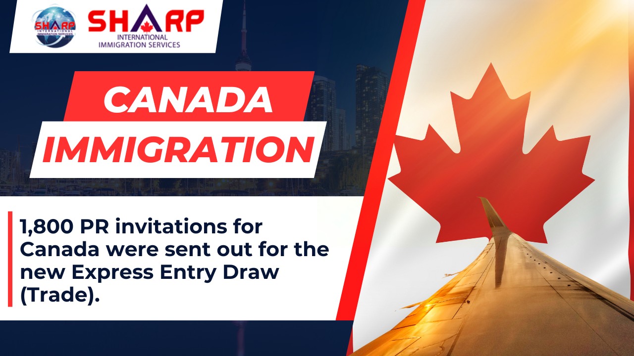 new express entry draw, canada pr, invitation, canada visa, trade draw, canada news, breaking news, work visa, ircc, canada immigration