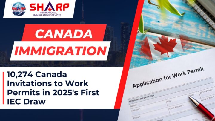 IEC draw of 2025 invited 10274 candidates for canada work visa. extend open work permit canada, open work permit extension canada